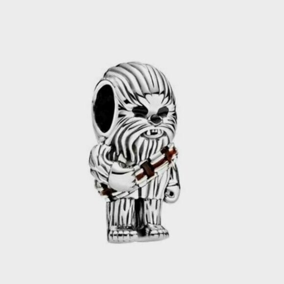 New Pandora ??Star Wars Chewbacca silver charm for jewelry bracelet - Picture 1 of 4